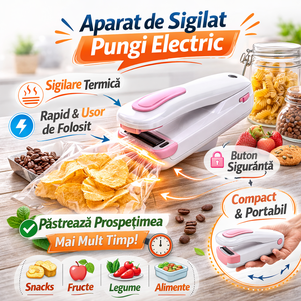 Aparat de sigulat pungi